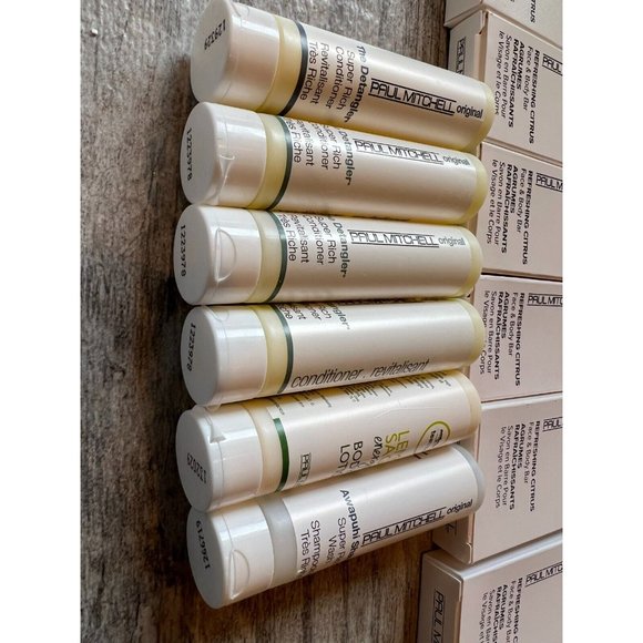 New 12 pc‎ lot of Paul Mitchell travel size Toiletries Soap Shampoo Hotel Lotion - Picture 2 of 5